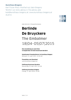 Berlinde De Bruyckere The Embalmer