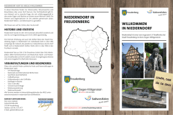 in niederndorf - Stadt Freudenberg