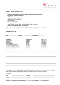 PDF Auftrag Vertragsbetreuung - BE