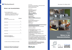 Beton Marketing Süd GmbH - info-b