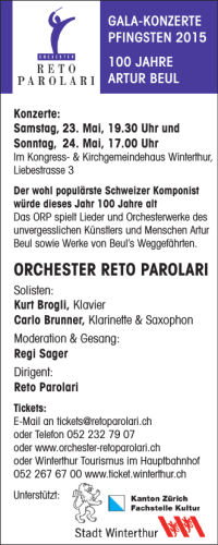 orchester reto parolari - Kongresshaus