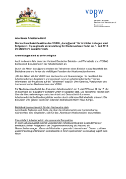 Salzgitter Flachstahl GmbH - Verband Deutscher Betriebs