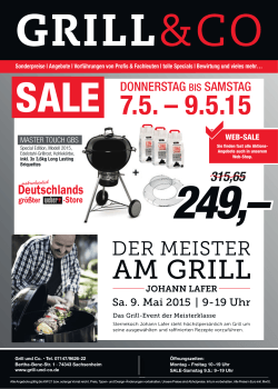 SALE bei Grill & Co