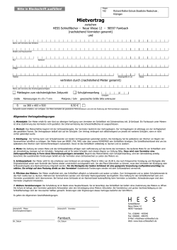 2014-02 HSS - Mietvertrag (Standard) - richard-rother