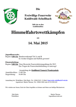 Himmelfahrtswettk&auml;mpfe - Kreisfeuerwehrverband Fritzlar