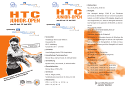HTC-Junior-Open-2015 - Heidelberger Tennisclub