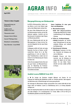 Agrar Info April 2015.pub - LANDI Sempach