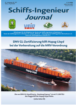 Schiffs-Ingenieur Journal - Verein der Schiffs