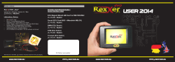 RexXer EVO User 2014