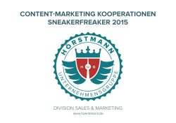 content-marketing kooperationen sneakerfreaker 2015