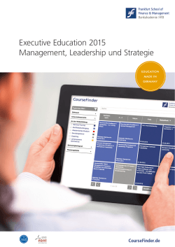 Katalog: Management, Leadership und Strategie