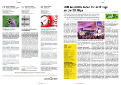 200 Aussteller an der 59. Higa