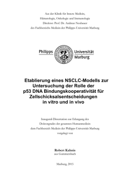 Dokument - Publikationsserver UB Marburg