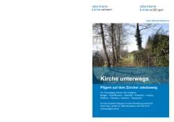 Pilgern an 5 Samstagen (März bis Oktober 2015)