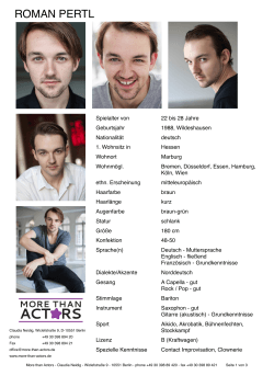 Roman Pertl-Vita-More than Actors.pages
