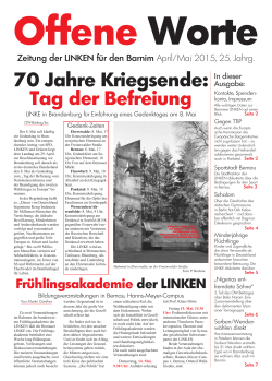 OW April-Mai 04-22-Berit.indd - Die Linke. Kreisverband Barnim