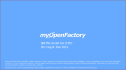 EDI &ndash; aber einfach - Zitec Industrietechnik GmbH