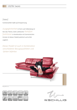 Infos - W.SCHILLIG