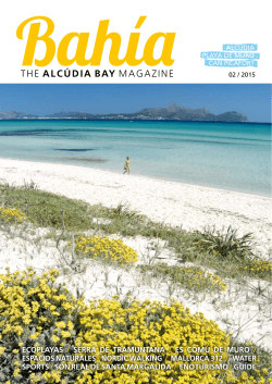 THE ALCÚDIA BAY MAGAZINE
