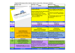 Programm KMF-Kongress 2015 in Paderborn [Stand 9. Februar