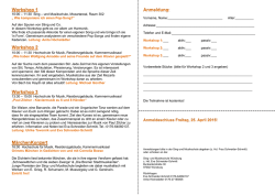 Informationen im Flyer