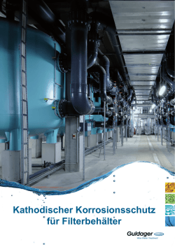 Kathodischer Korrosionsschutz f&uuml;r Filterbeh&auml;lter