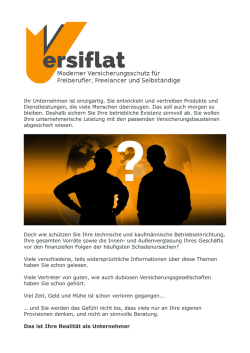 Ihr Unternehmen ist einzigartig. Sie entwickeln und