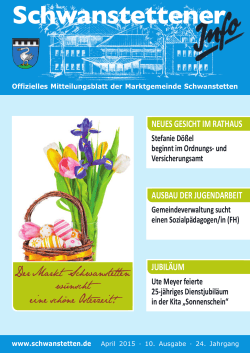 INFO April 2015 - Markt Schwanstetten