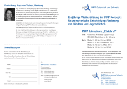 Einj&auml;hrige Weiterbildung im INPP Konzept