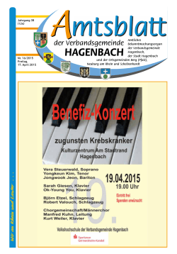 16/2015 - Stadt Hagenbach