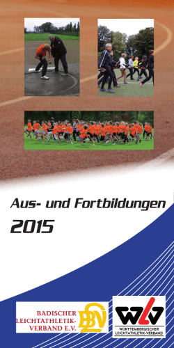 Zur Aus- und Fortbildungsbroschüre 2015