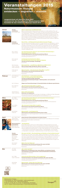 Jahresprogramm 2015