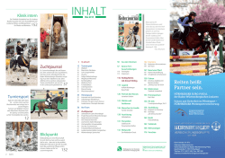 INHALT - Reiterjournal