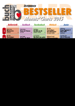 Monats*-Charts 2015