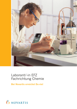 Chemielaborant/in