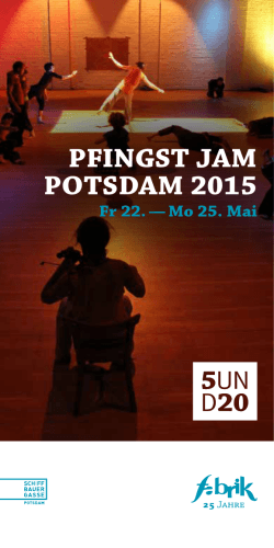 PFINGST JAM POTSDAM 2015