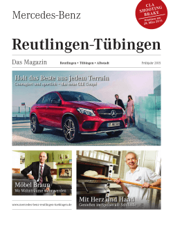 PDF herunterladen - Mercedes-Benz Niederlassungsmagazine