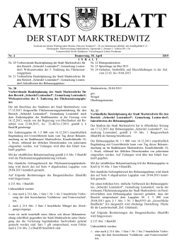 Amtsblatt-Nr. 4/2015
