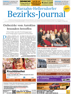 Bezirks-Journal, Ausgabe März 2015