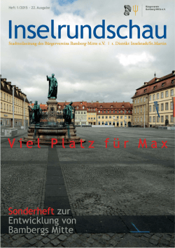 Inselrundschau - B&uuml;rgerverein Bamberg