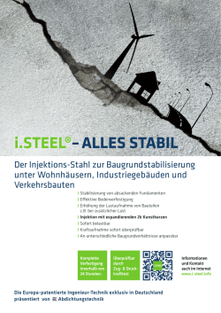 i.steeL&reg;&ndash; aLLes stabiL