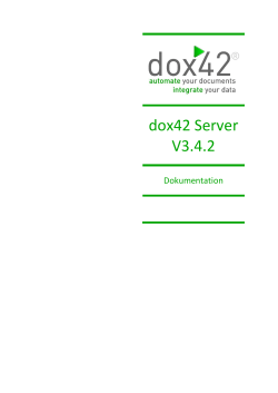 dox42 Server V3.4.2