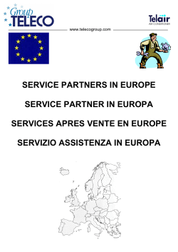 Service Partners in Europa