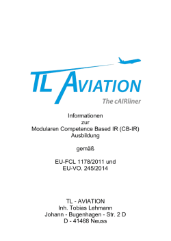 Informationen zur Modularen Competence Based IR