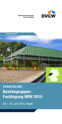 Programm - DVGW Nordrhein