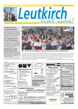 06.Mai - Schwäbische Zeitung