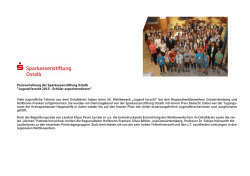 Jugend forscht 2015 - Sch&uuml;ler experimentieren