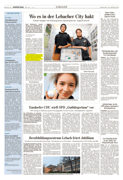 Jugend forscht - unser