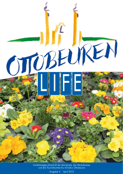 April 2015 - Markt Ottobeuren