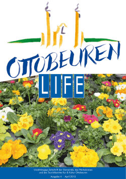 April 2015 - Markt Ottobeuren